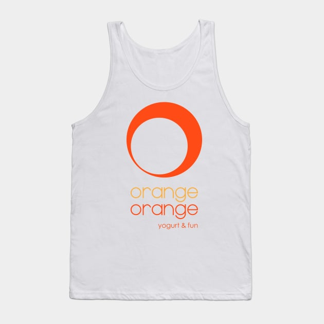 Orange Orange Tank Top by Roufxis